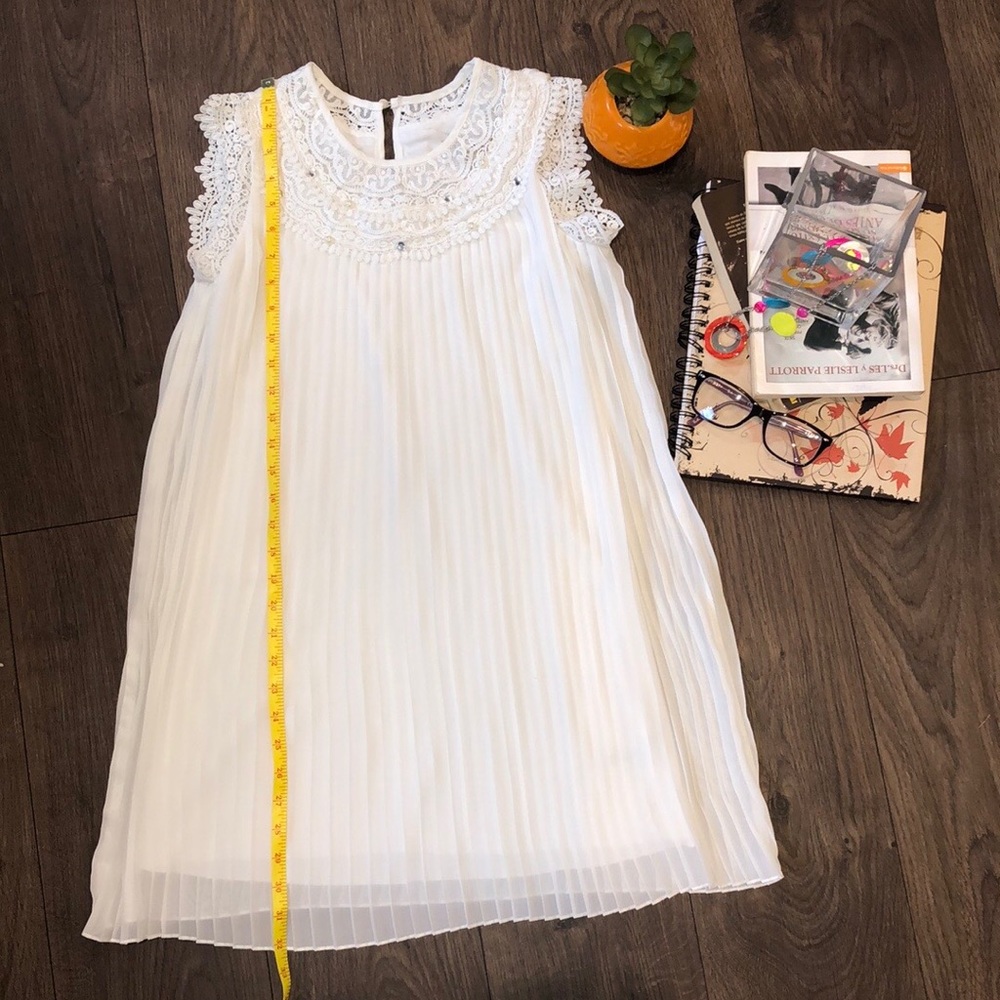 Speechless Women's Size 14 Top White Tunic Blouse Sleeveless NWOT - Picture 1 of 16